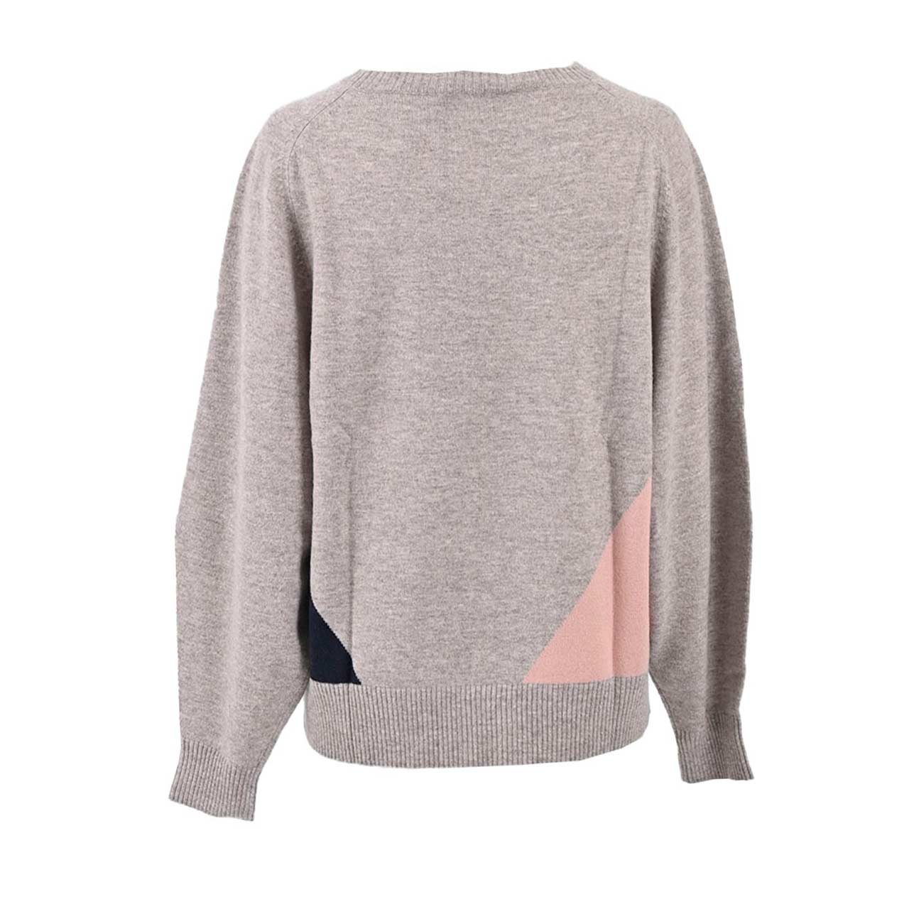 マックスマーラステュ-ディオ クルーネックセーター MAXMARA STUDIO PAGAIA 63660792 アーガイル