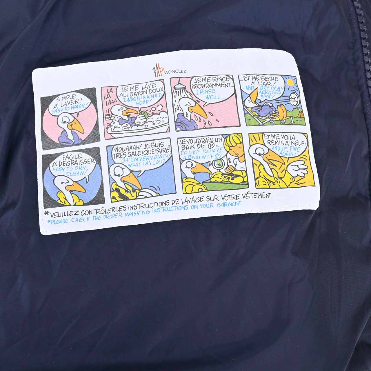 モンクレール MONCLER ダウンコート CLUNY 742 ネイビー 年秋冬 メンズ