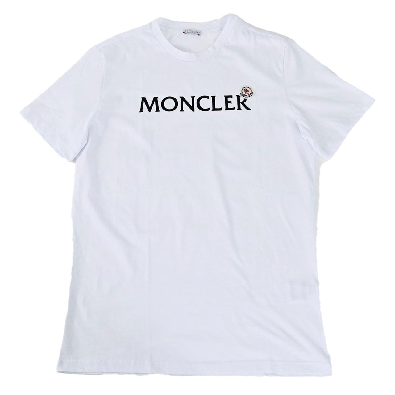 ★モンクレール MONCLER Tシャツ 8C00022 8390T 001 ホワイト メンズ