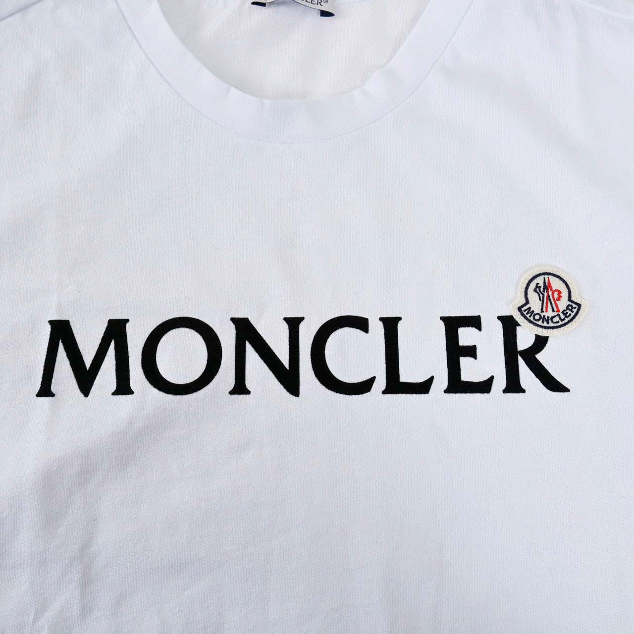 ★モンクレール MONCLER Tシャツ 8C00022 8390T 001 ホワイト メンズ