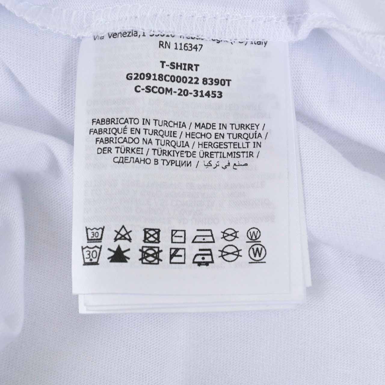 ★モンクレール MONCLER Tシャツ 8C00022 8390T 001 ホワイト メンズ