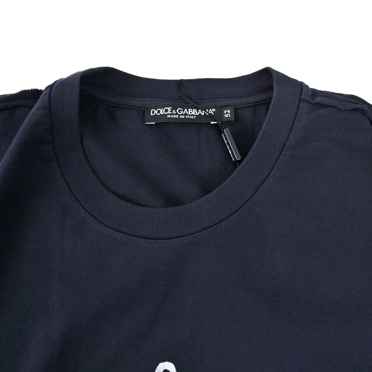 ドルチェ&ガッバーナ DOLCE&GABBANA Tシャツ G8RI4T G7K5X B0665 ブラック 2024SS メンズ