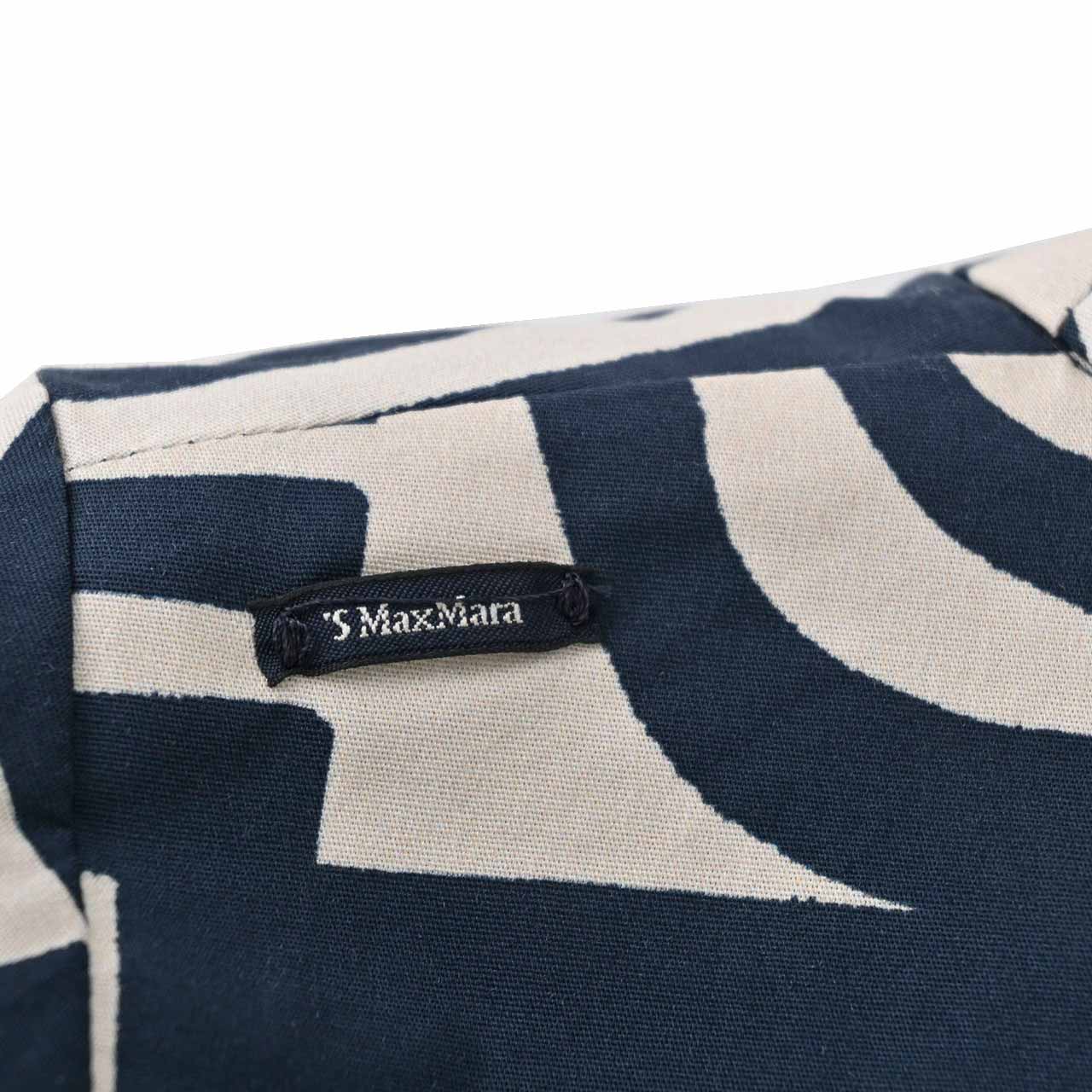 ★エス マックスマーラ S MAX MARA ワンピース ORNELLA 24192212336 003 ネイビー 2024SS レディース