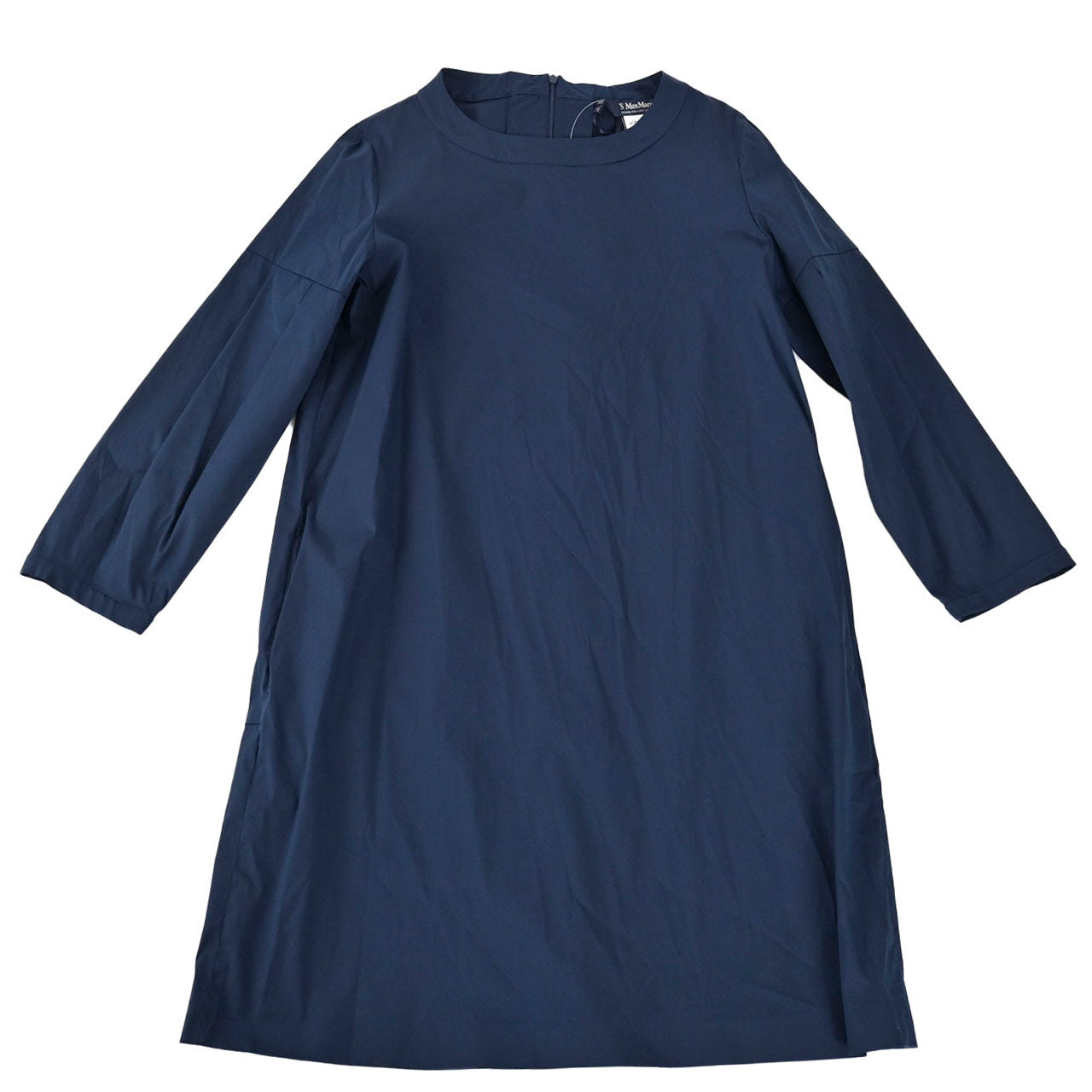 ★エス マックスマーラ S MAX MARA ワンピース MIRIAM 24192211036 056 ネイビー 2024SS レディース