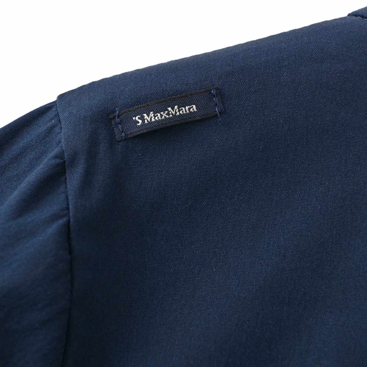 ★エス マックスマーラ S MAX MARA ワンピース MIRIAM 24192211036 056 ネイビー 2024SS レディース