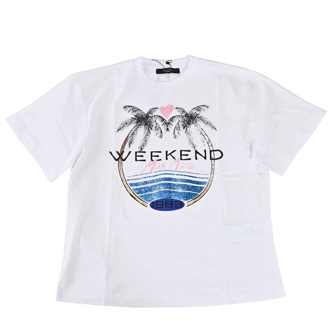 ★ウィークエンド マックスマーラ WEEKEND MAXMARA Tシャツ VITERBO 59710326 003 ホワイト 2024SS レディース