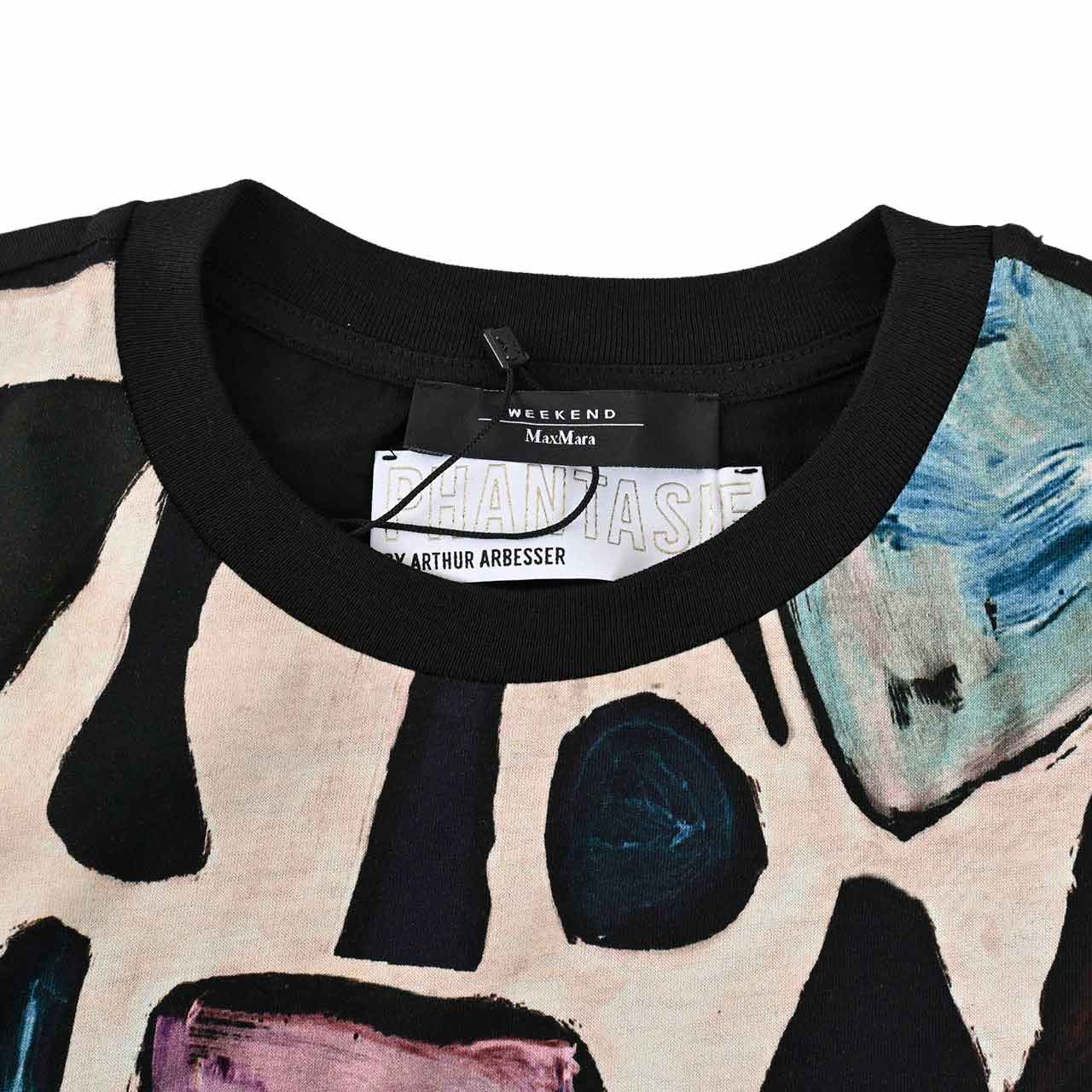 ★ウィークエンド マックスマーラ WEEKEND MAXMARA Tシャツ VITERBO 59710326 001 ベージュ 2024SS レディース
