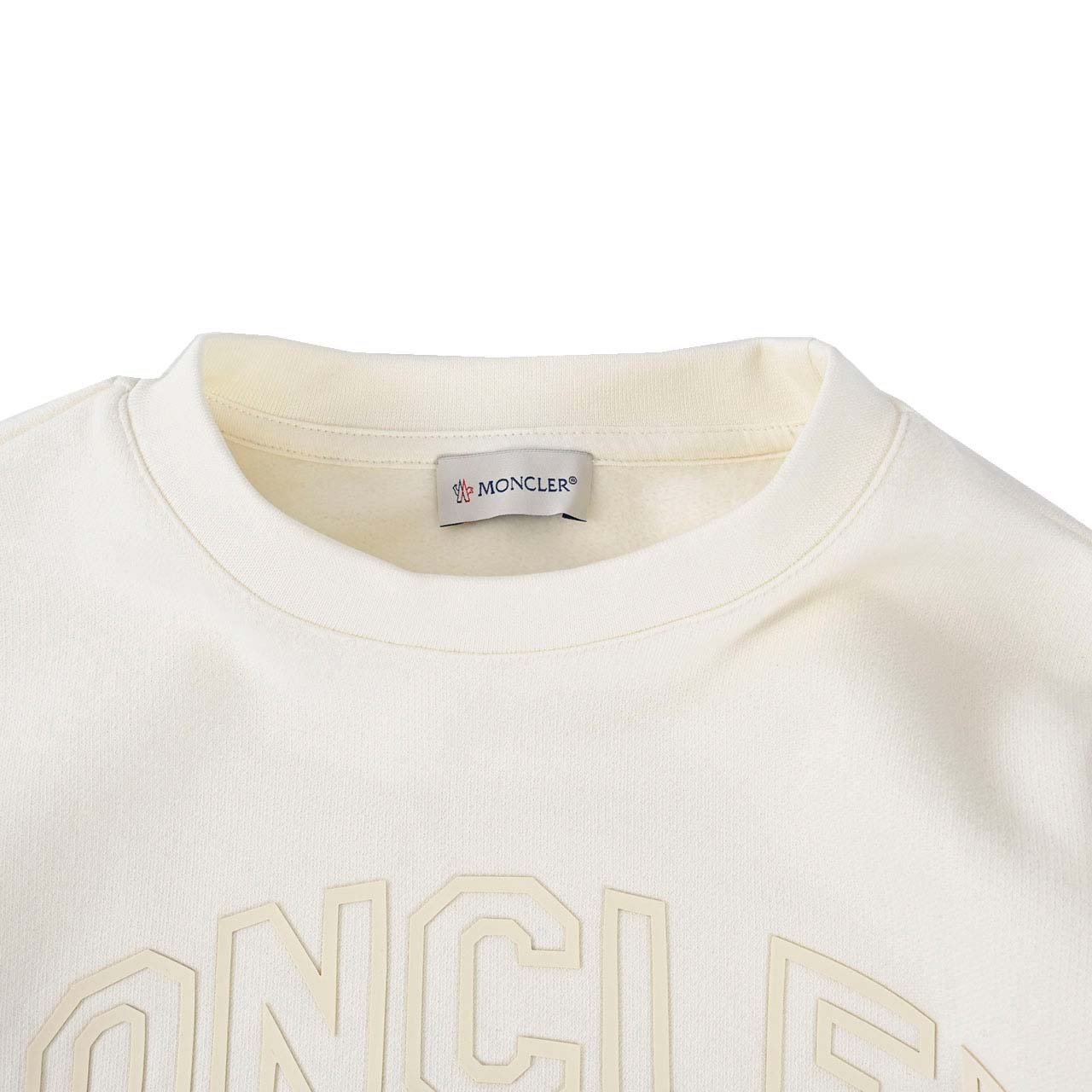 ★モンクレール MONCLER スウェットトレーナー 091 8G00005 899WC 032 クリーム メンズ