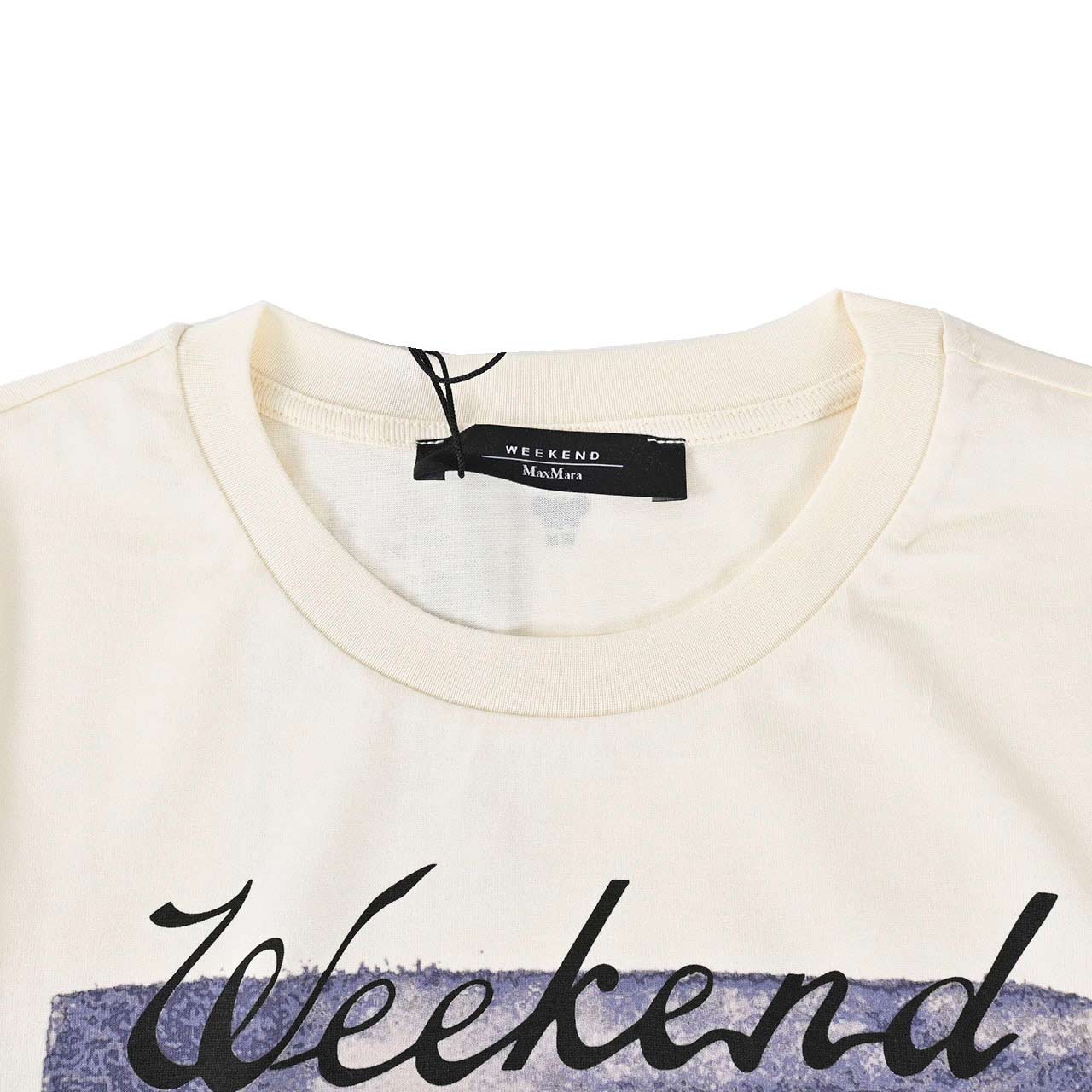 ★ウィークエンド マックスマーラ WEEKEND MAXMARA Tシャツ ZIRLO 59760316 004 クリーム 2024AW レディース