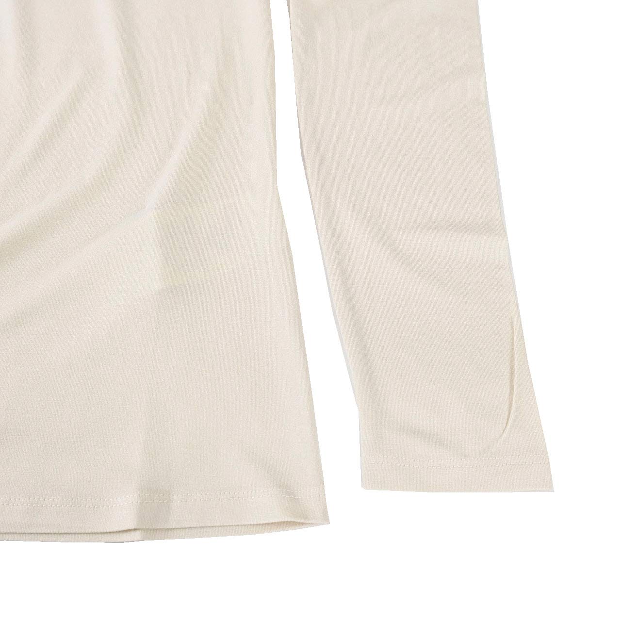 ★ウィークエンド マックスマーラ WEEKEND MAXMARA ハイネック長袖Tシャツ 59460426 MULTIF 001 クリーム 2024年秋冬 レディース