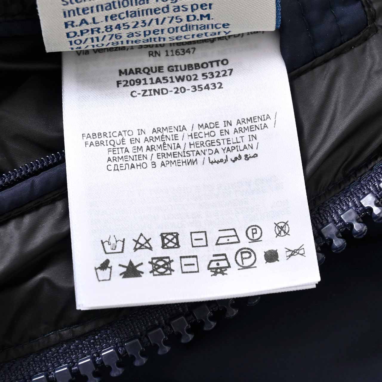 モンクレール MONCLER ダウンジャケット MARQUE 1A51W02 53227 742 ネイビー 年秋冬 メンズ