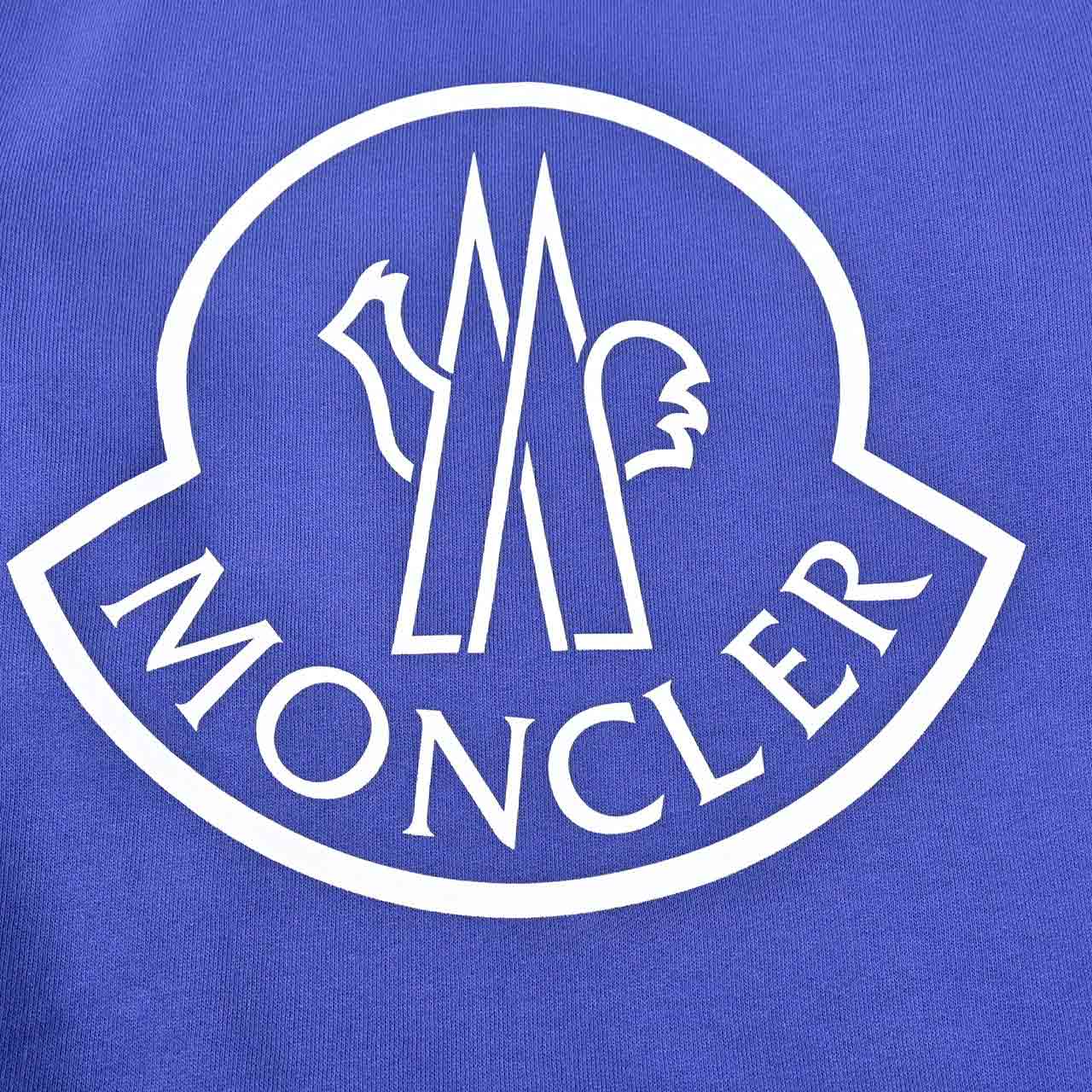 モンクレール MONCLER トレーナー 8G000 11 758 ブルー 2024年秋冬 レディース