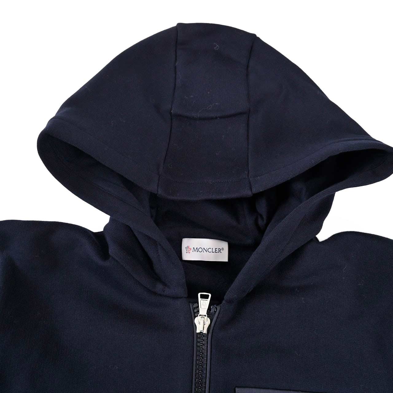 モンクレール MONCLER ジップアップパーカー 8G000 31 778 ネイビー 2024年秋冬 レディース