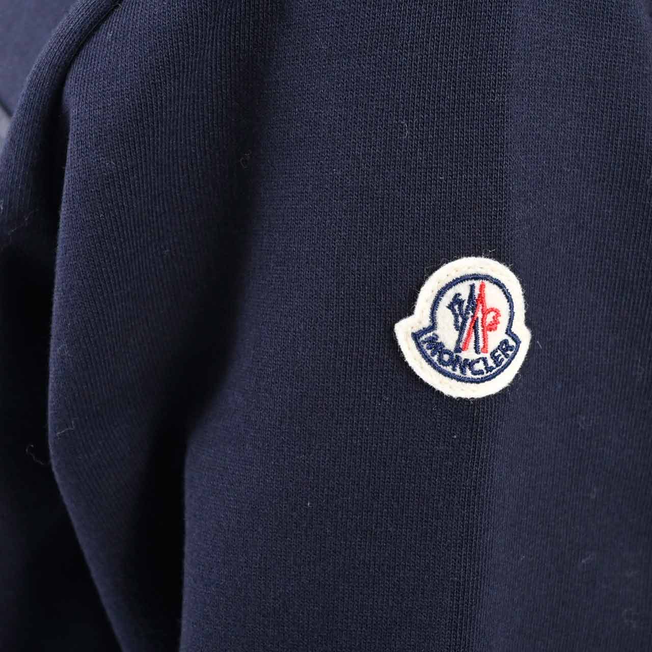 モンクレール MONCLER ジップアップパーカー 8G000 31 778 ネイビー 2024年秋冬 レディース