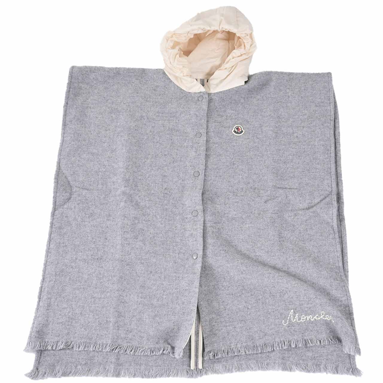 モンクレール MONCLER ケープ 3G000 01 90L グレー 2024年秋冬 レディース
