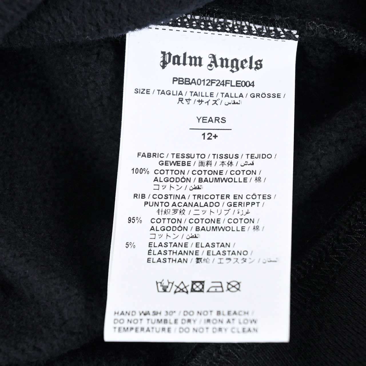 パーム エンジェルス Palm Angels スウェットトレーナー PBBA012F24FL 1060 ブラック 2024AW レディース