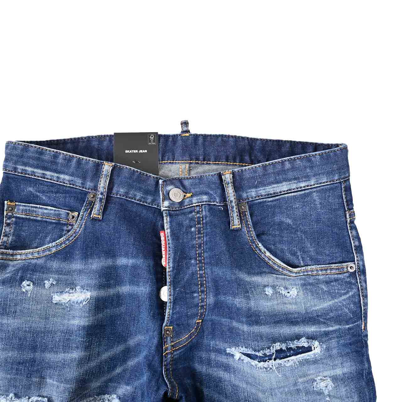 ディースクエアード DSQUARED2 ジーンズ S71LB1261 S30789 470 ブルー メンズ