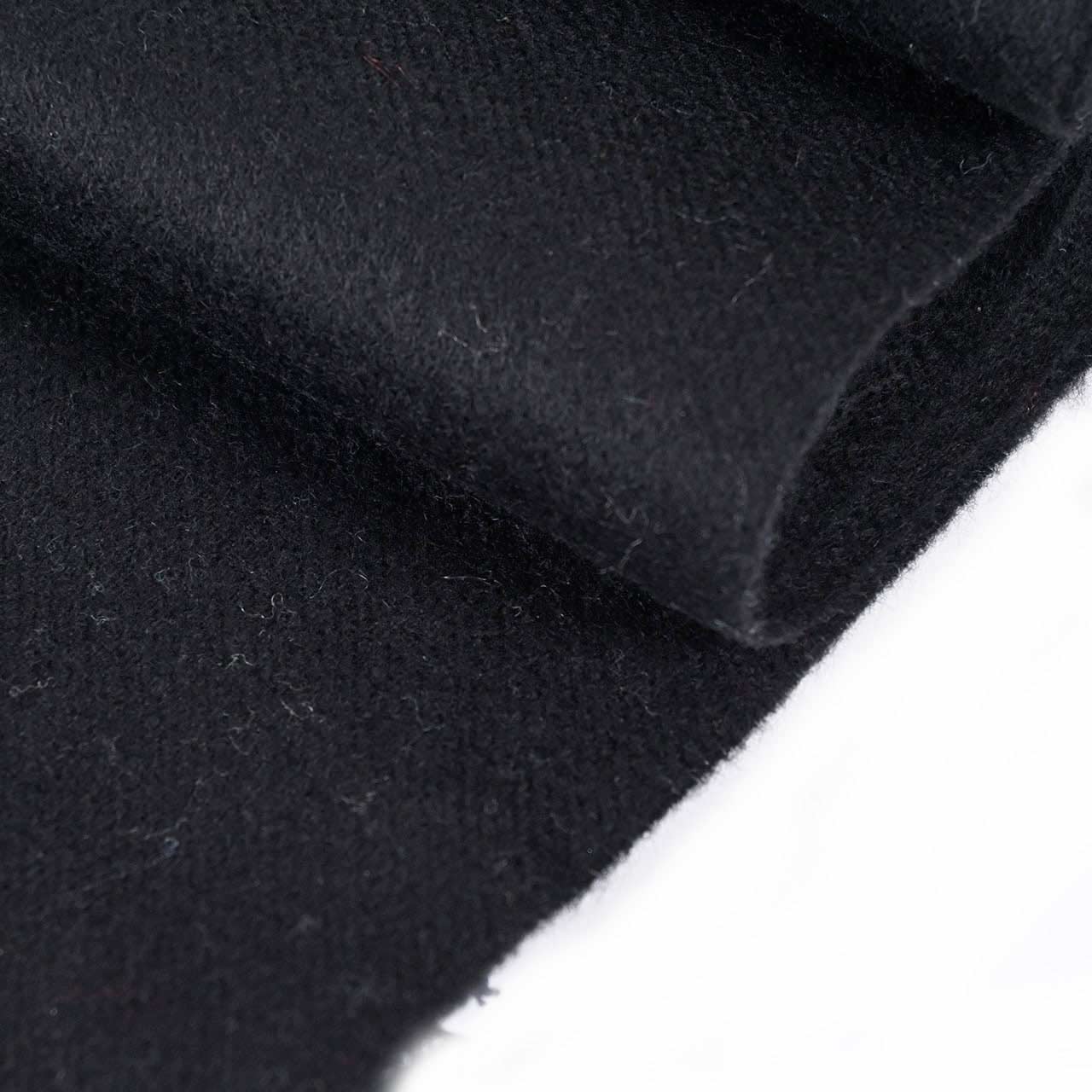 アクアスキュータム AQUASCUTUM マフラー AQS80 PLAIN MUFFLER CASHMERE100% 0900 ブラック メンズ レディース