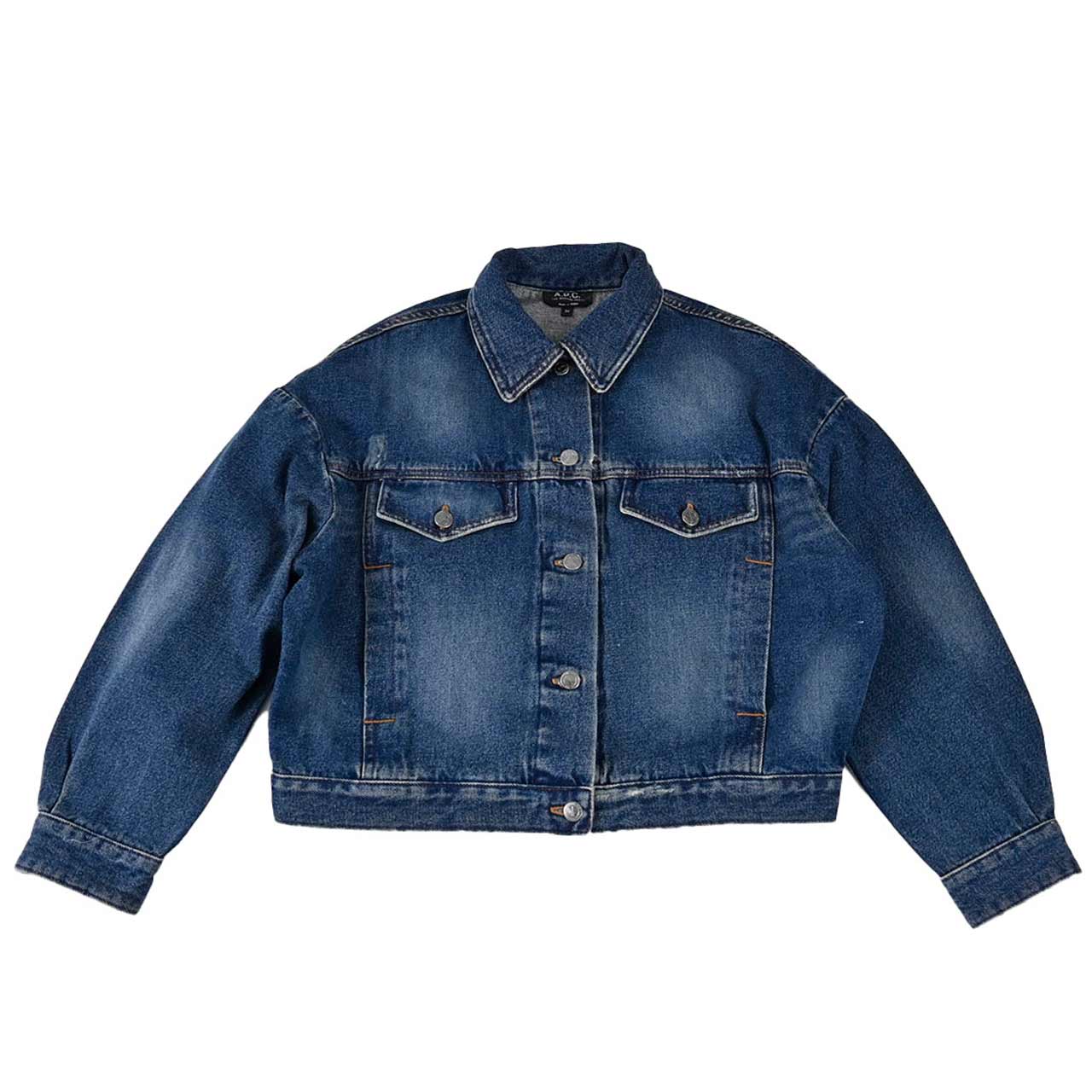 ★アーペーセー A.P.C. デニムジャケット COHFC F02905 IAL ブルー 2024SS レディース