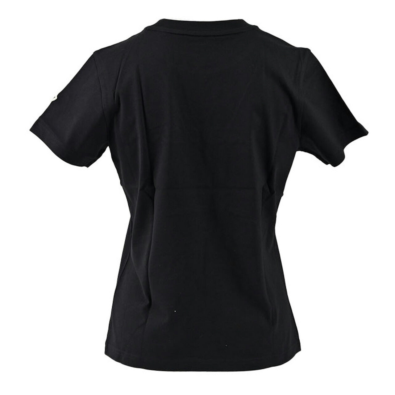 ★モンクレール MONCLER クルーネック半袖Tシャツ MANICA 89AIJ 8C000 15 999 ブラック 2024SS レディース