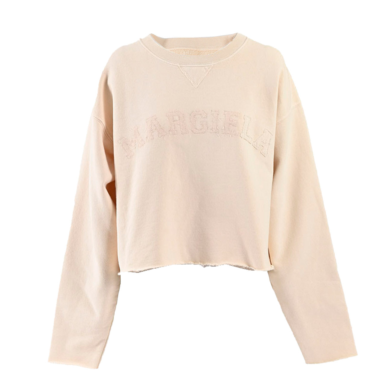 ★メゾン マルジェラ Maison Margiela スウェットトレーナー S25570 S51GU0134 118 クリーム 2024SS レディース