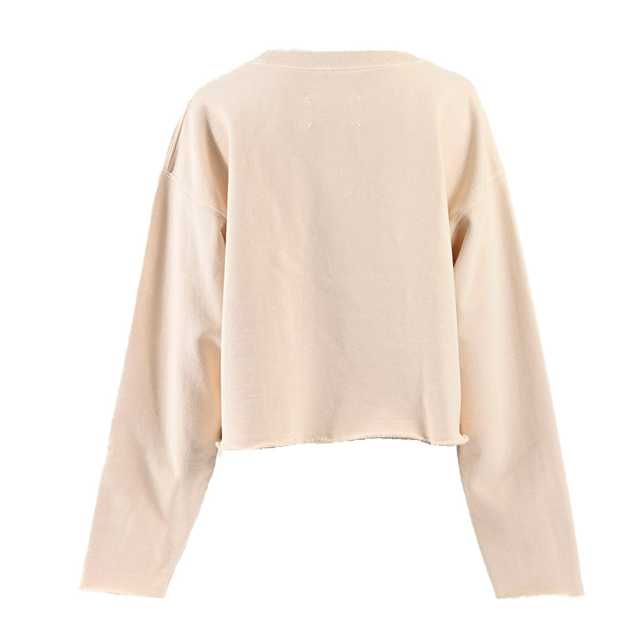 ★メゾン マルジェラ Maison Margiela スウェットトレーナー S25570 S51GU0134 118 クリーム 2024SS レディース