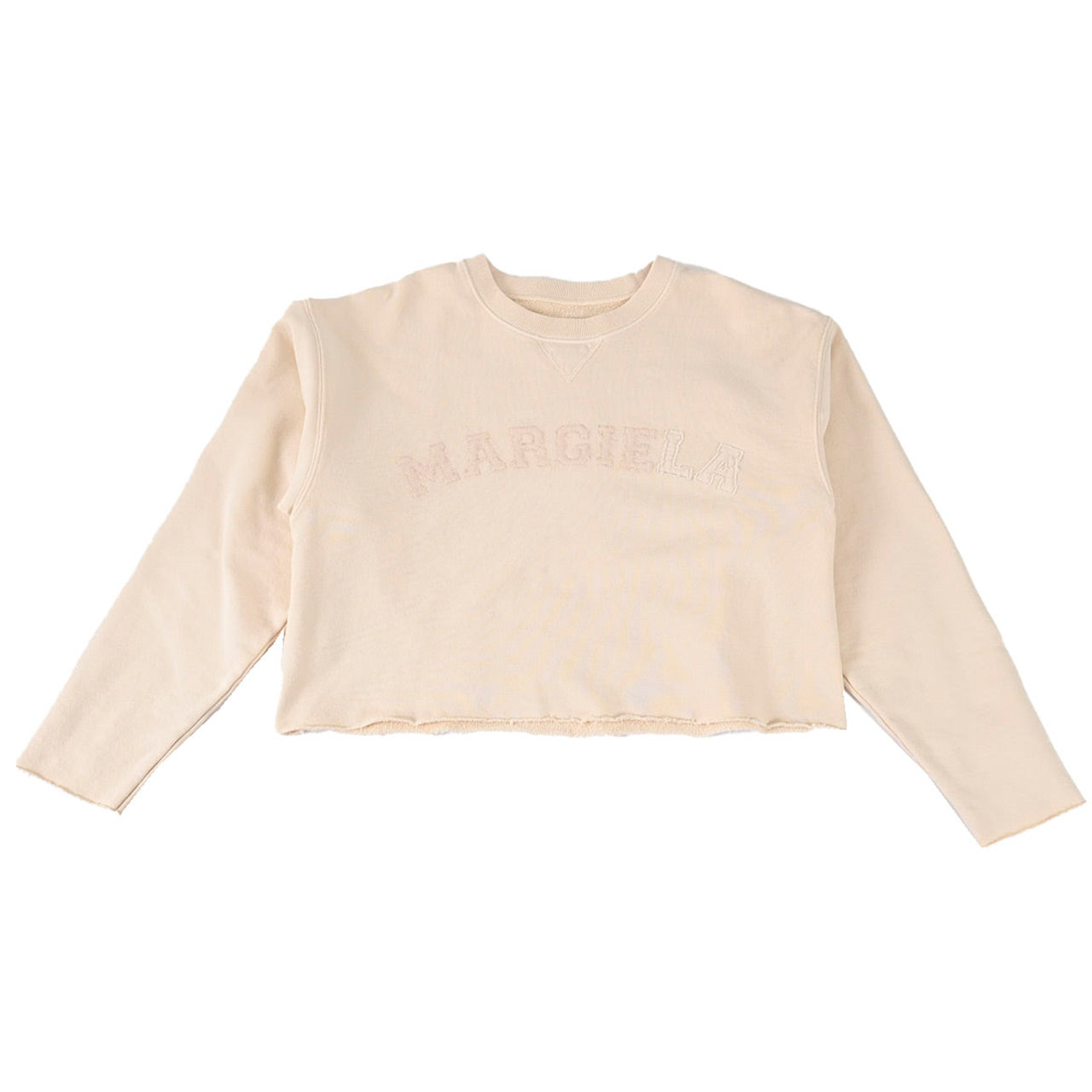 ★メゾン マルジェラ Maison Margiela スウェットトレーナー S25570 S51GU0134 118 クリーム 2024SS レディース