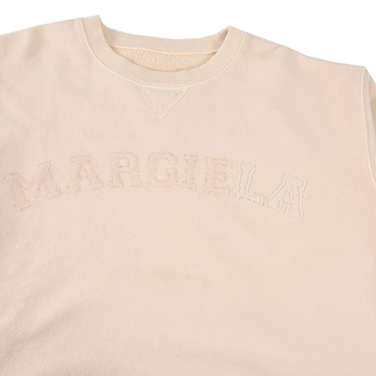 ★メゾン マルジェラ Maison Margiela スウェットトレーナー S25570 S51GU0134 118 クリーム 2024SS レディース