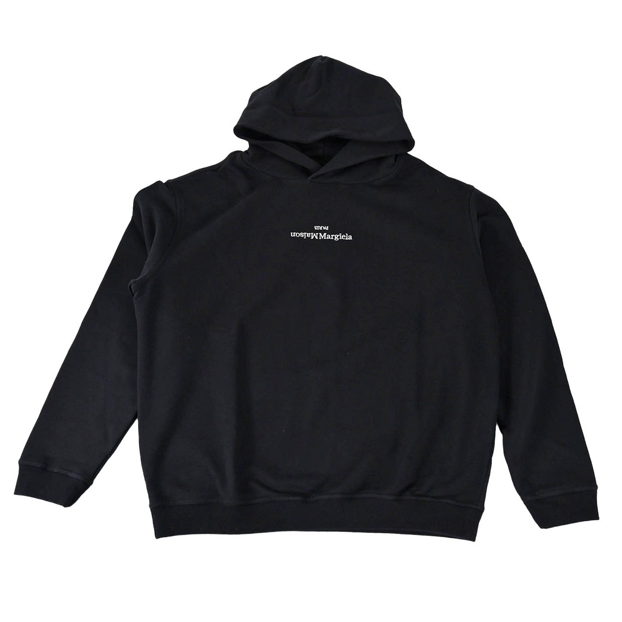 ★メゾン マルジェラ Maison Margiela スウェットパーカー S25503 S50GU0167 962 ブラック 2024SS メンズ