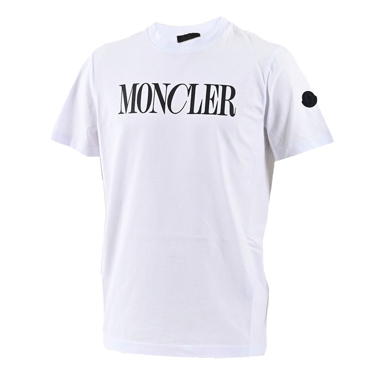 ★モンクレール MONCLER Tシャツ 89A17 8C000 31 001 ホワイト 2024年春夏 メンズ
