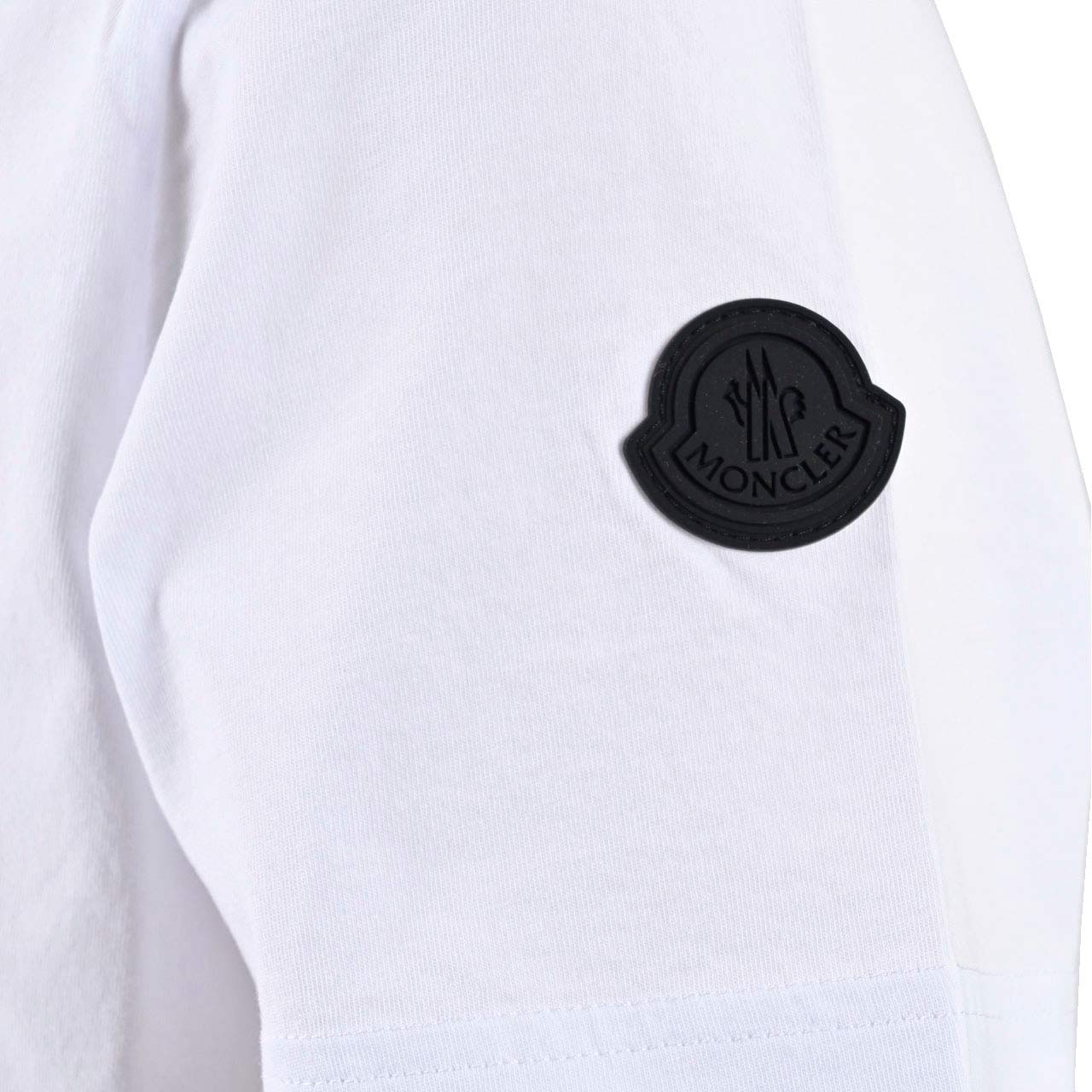 ★モンクレール MONCLER Tシャツ 89A17 8C000 31 001 ホワイト 2024年春夏 メンズ