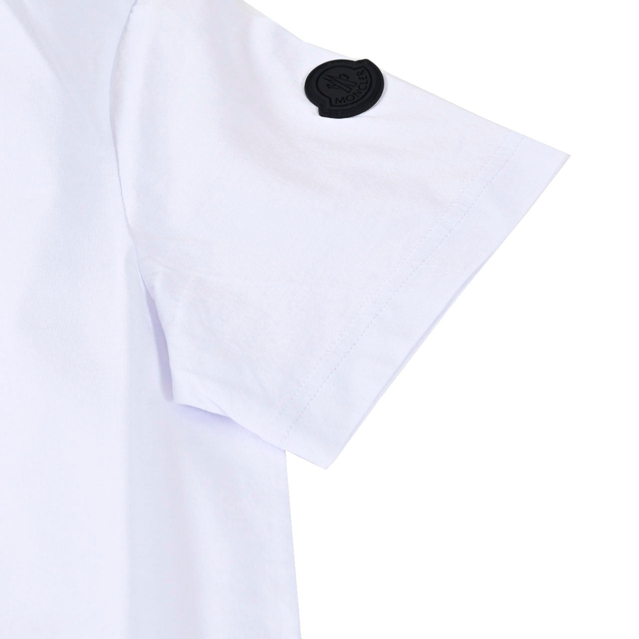 ★モンクレール MONCLER Tシャツ 89A17 8C000 31 001 ホワイト 2024年春夏 メンズ