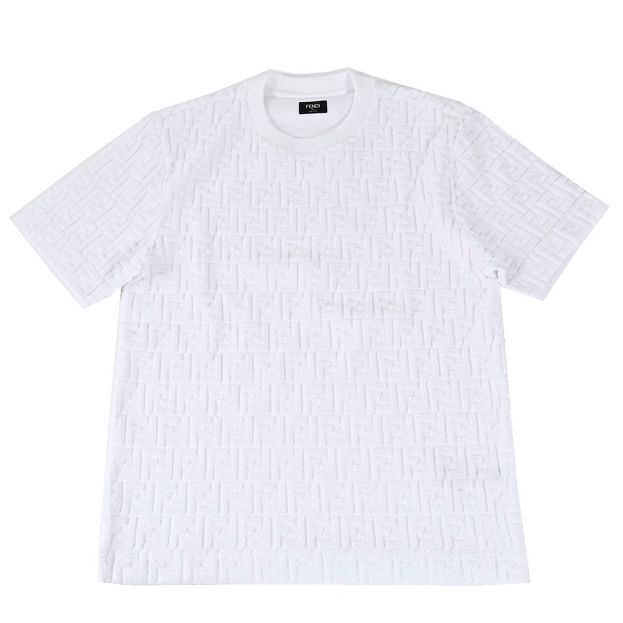 ★フェンディ FENDI Tシャツ ARYP FY0936 F0QA0 ホワイト 2024SS メンズ