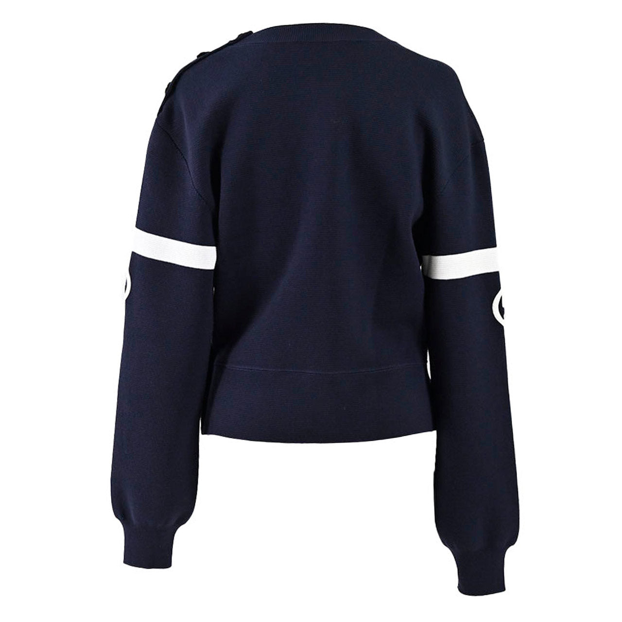 ★グッチ GUCCI クルーネックセーター 764692 XKDQS 4417 ネイビー 2024SS レディース