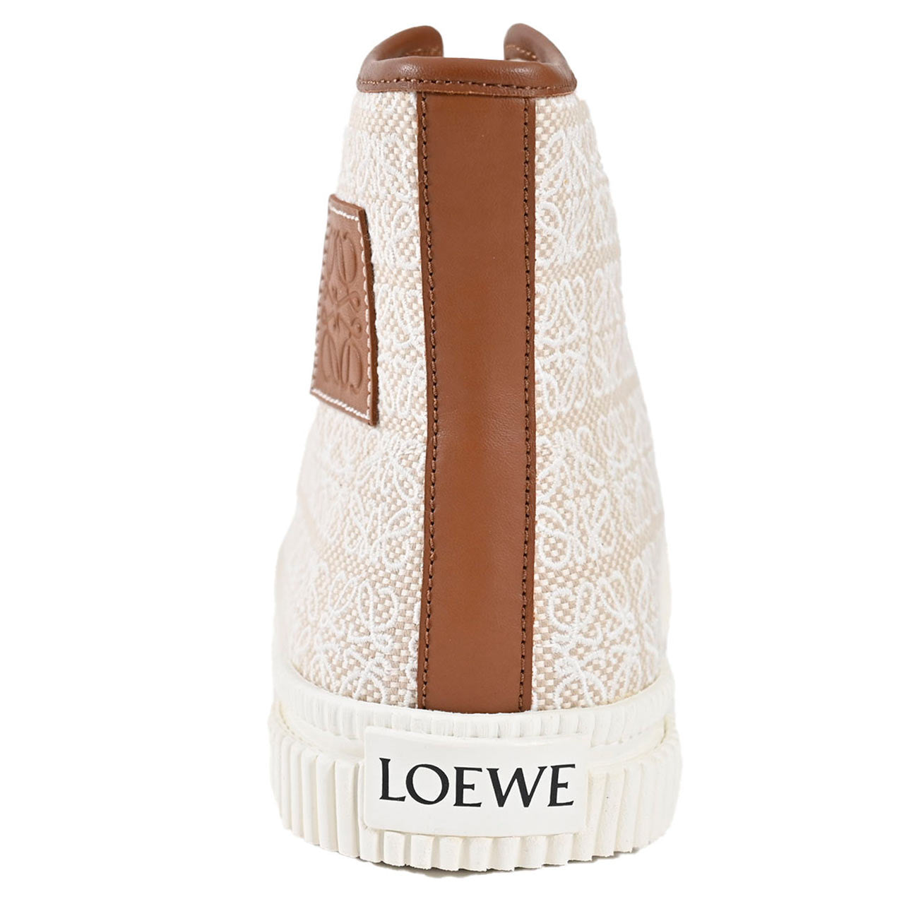 ★ロエベ LOEWE ハイカットシューズ L815282X52 2163 ベージュ レディース