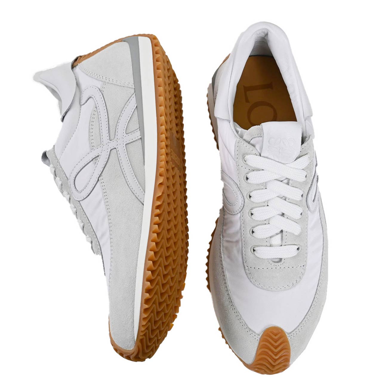 ★ロエベ LOEWE スニーカー FLOW RUNNER M816282X10 2100 ホワイト メンズ