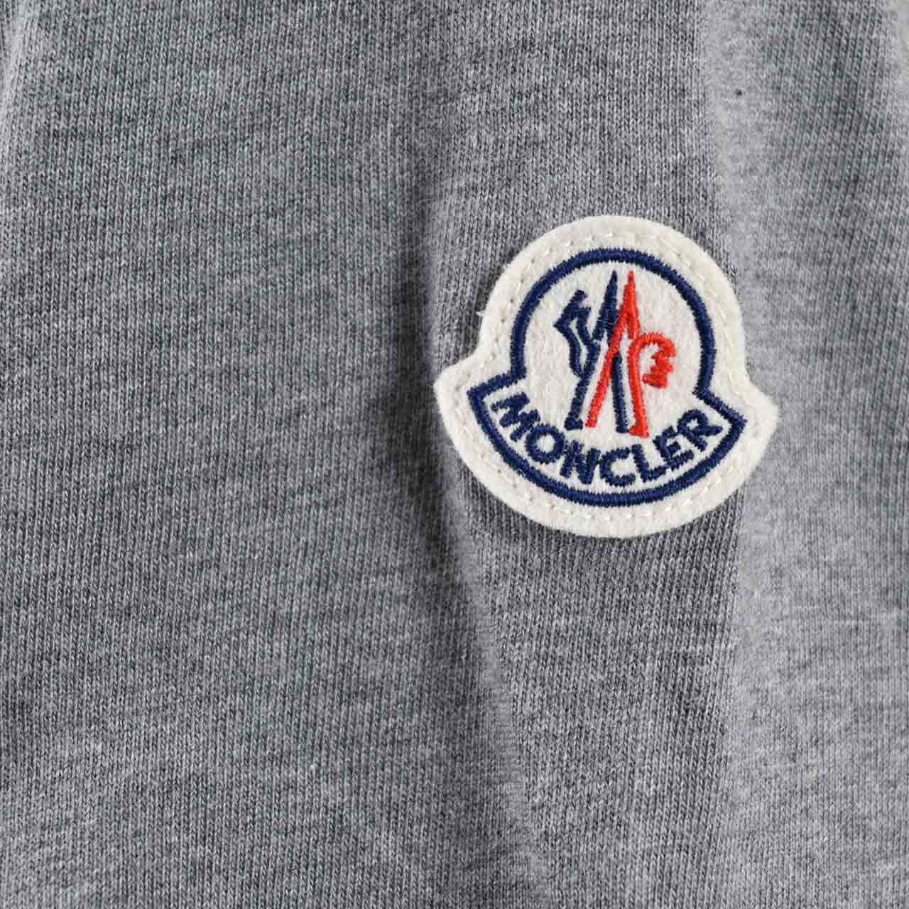 ★モンクレール MONCLER Tシャツ 8C00006 8390T 987 グレー 年秋冬 メンズ