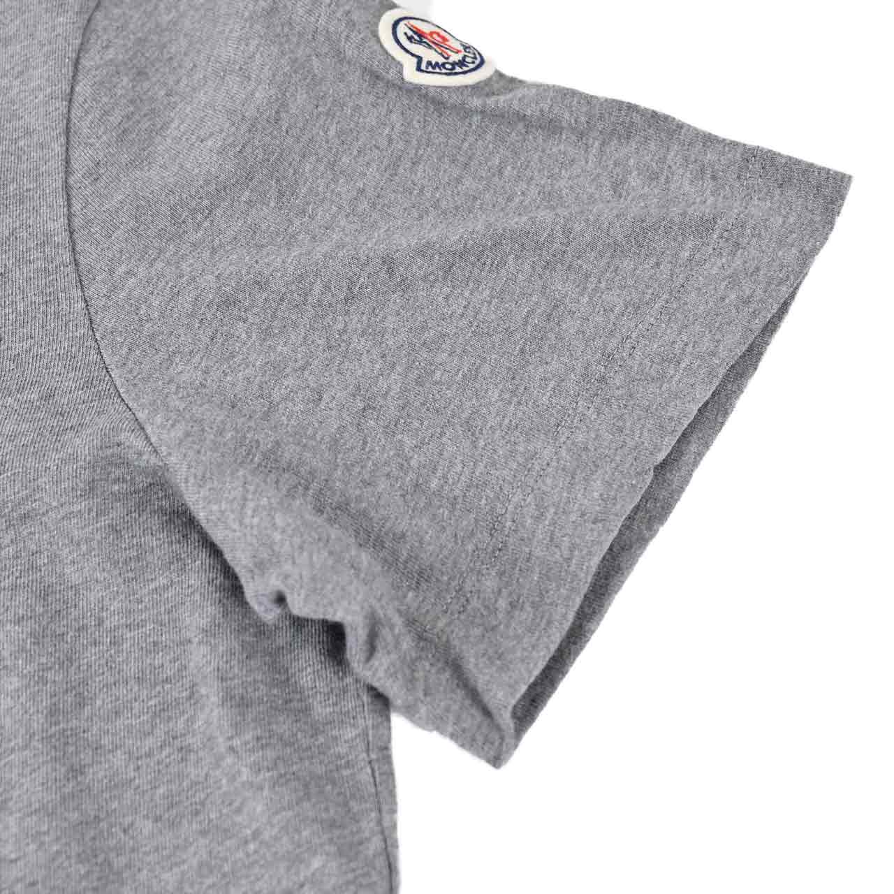 ★モンクレール MONCLER Tシャツ 8C00006 8390T 987 グレー 年秋冬 メンズ