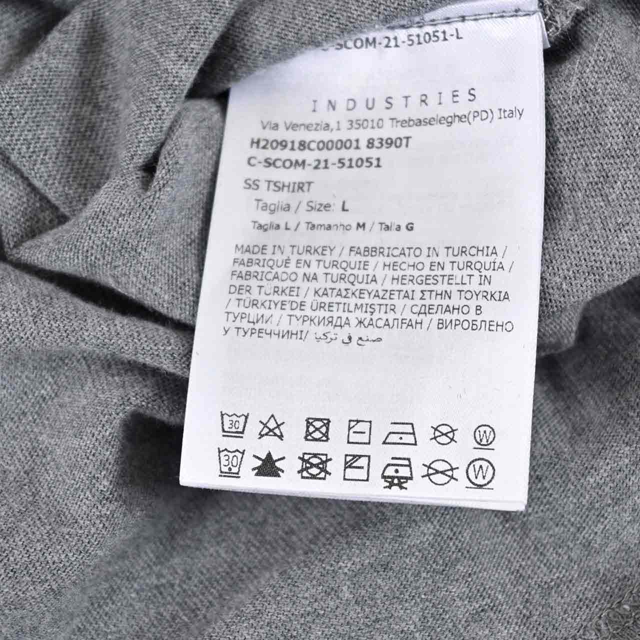 ★モンクレール MONCLER Tシャツ 8C00006 8390T 987 グレー 年秋冬 メンズ