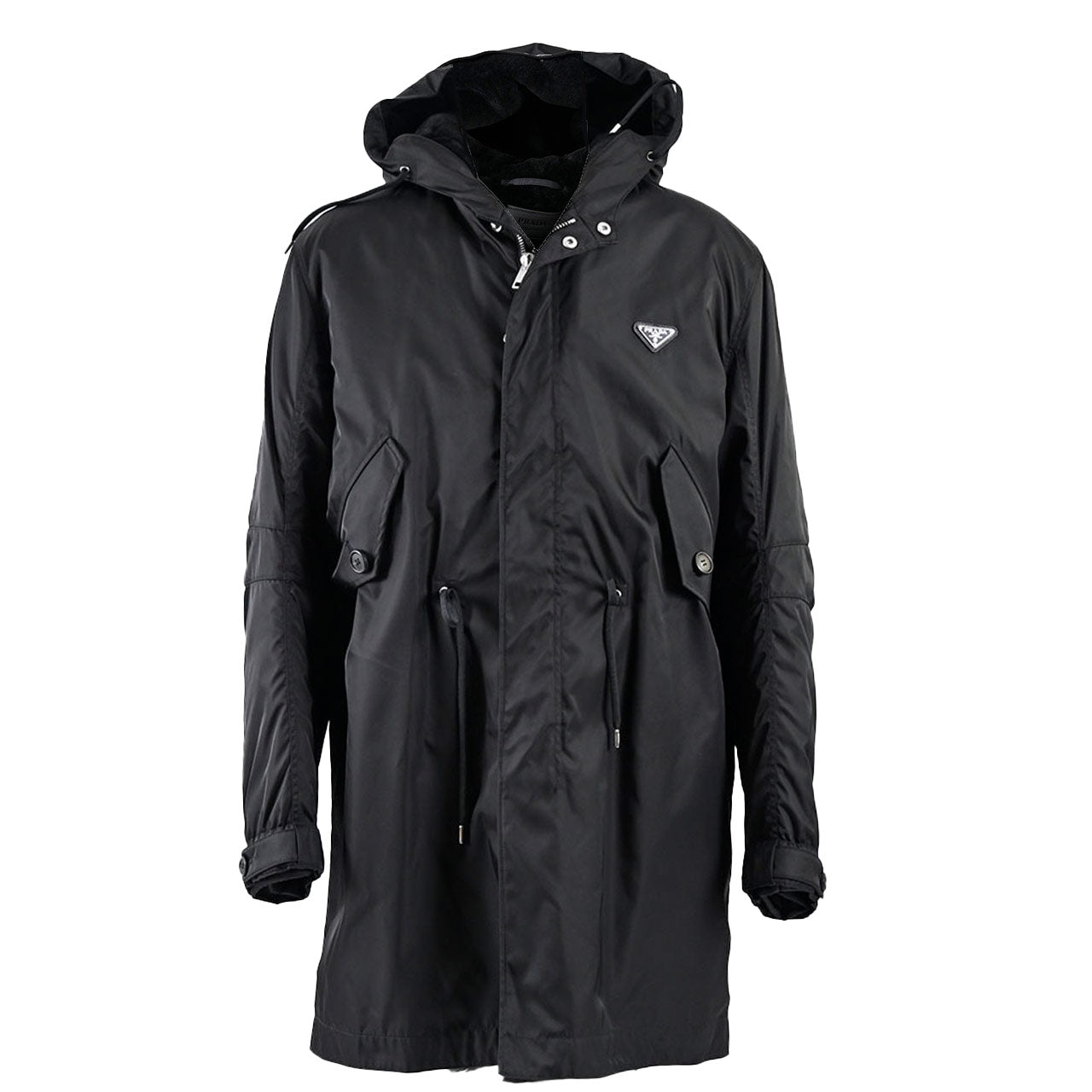 ★プラダ PRADA コート SGX390 1WQ8 F0002 ブラック 2024AW メンズ