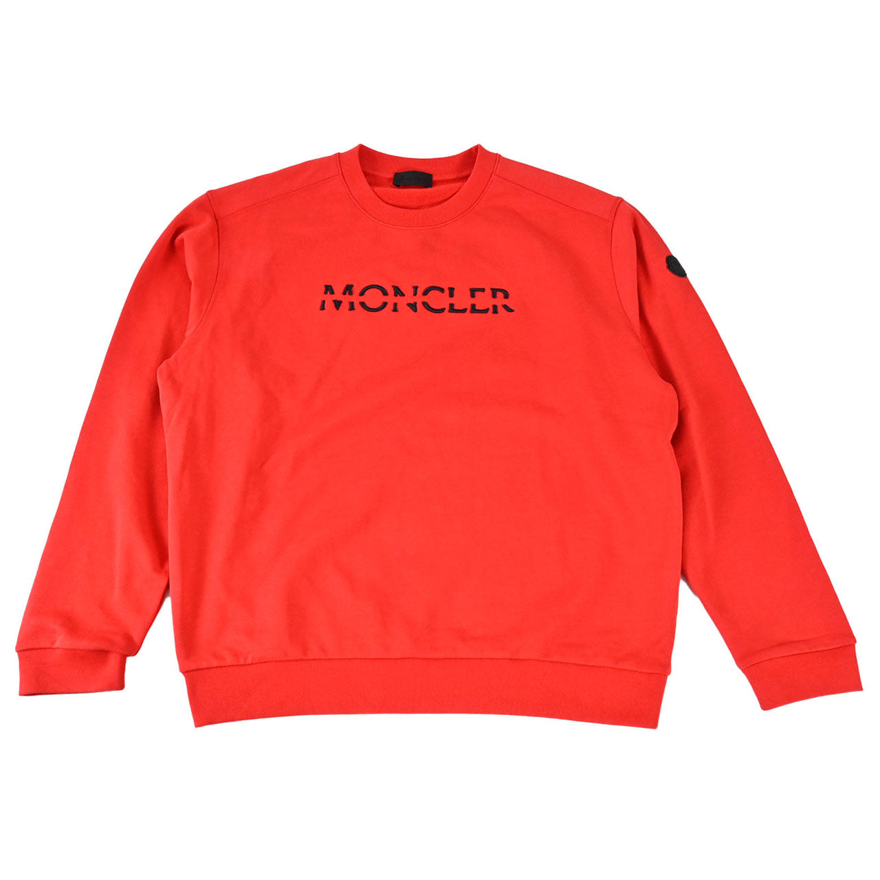 ★モンクレール MONCLER スウェットトレーナー 8C14225 714BC 455 レッド メンズ