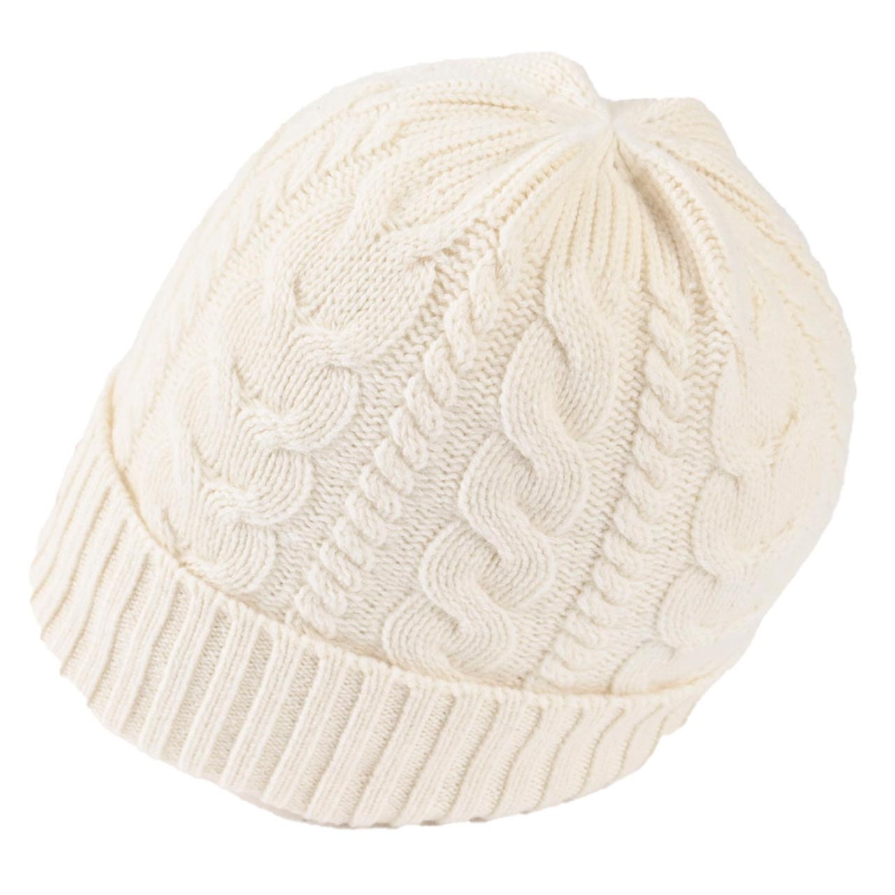 ★モンクレール MONCLER ニット帽 9Z70300 A9328 ホワイト メンズ レディース