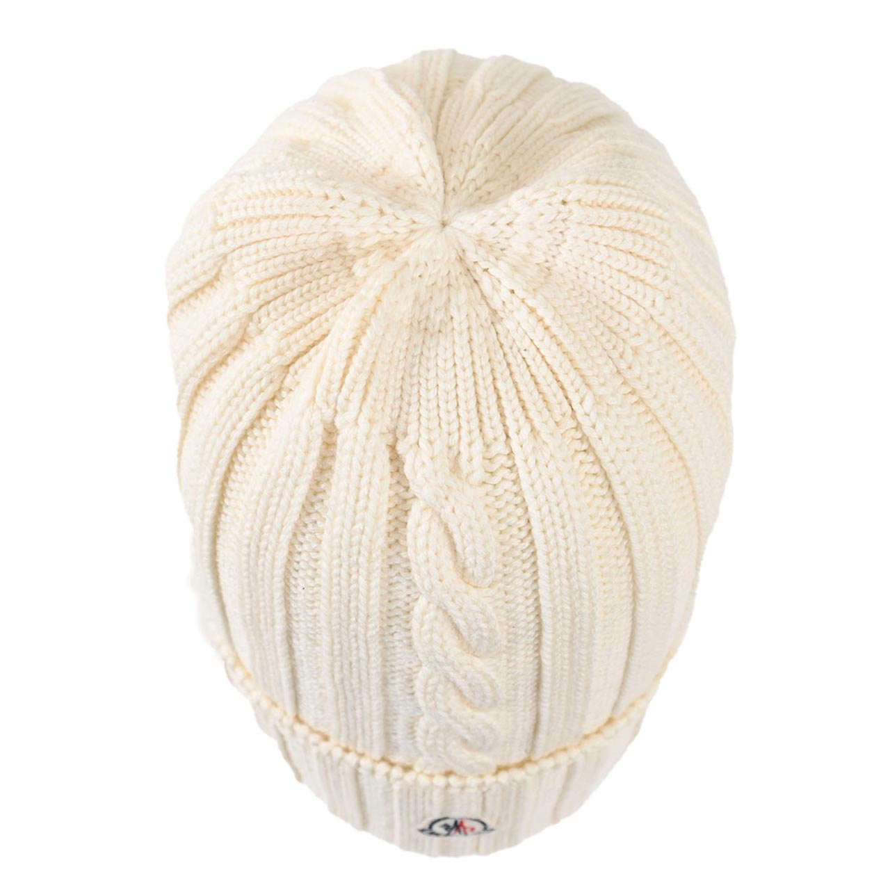 ★モンクレール MONCLER ニット帽 0020799 999BU ホワイト メンズ レディース