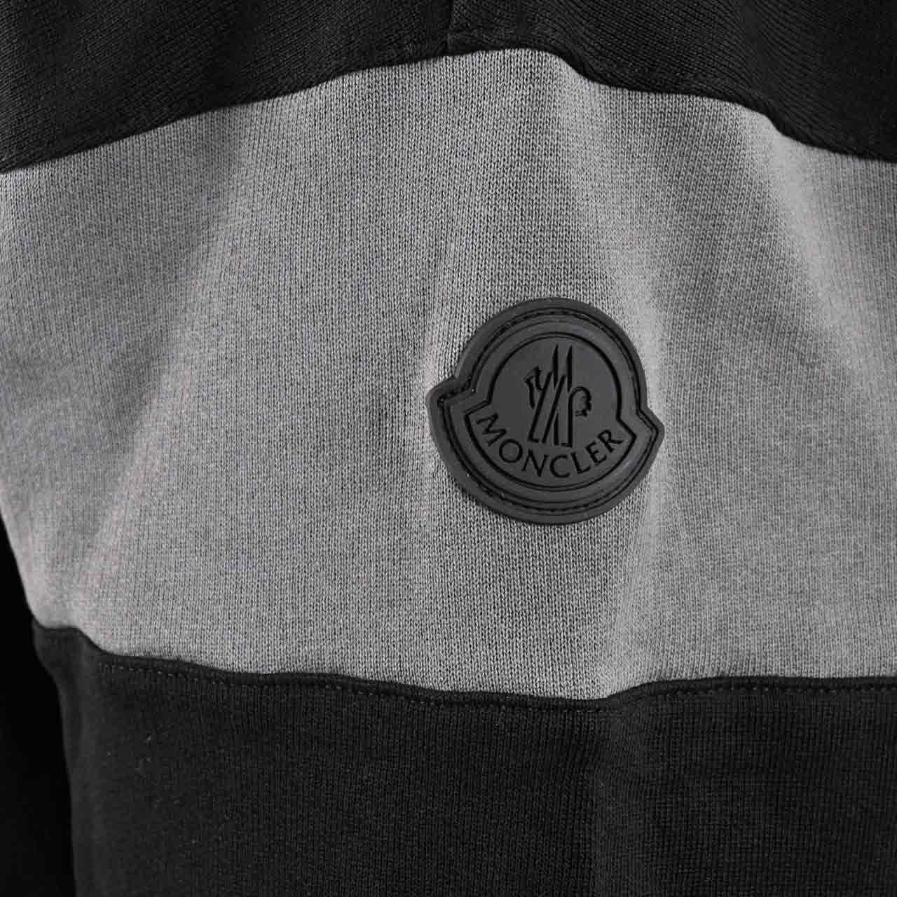 ★モンクレール MONCLER スウェットパーカー 8A00008 90024 999 ブラック メンズ
