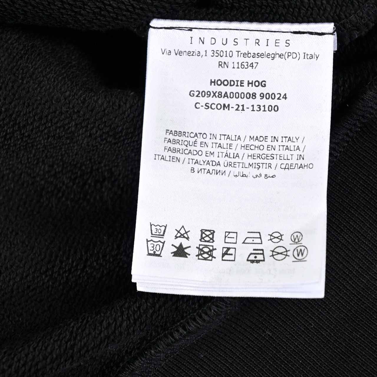 ★モンクレール MONCLER スウェットパーカー 8A00008 90024 999 ブラック メンズ