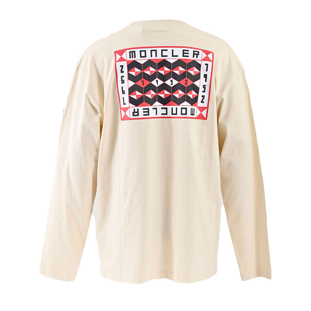 ★モンクレール MONCLER Tシャツ 8D00002 829HP 002 クリーム メンズ