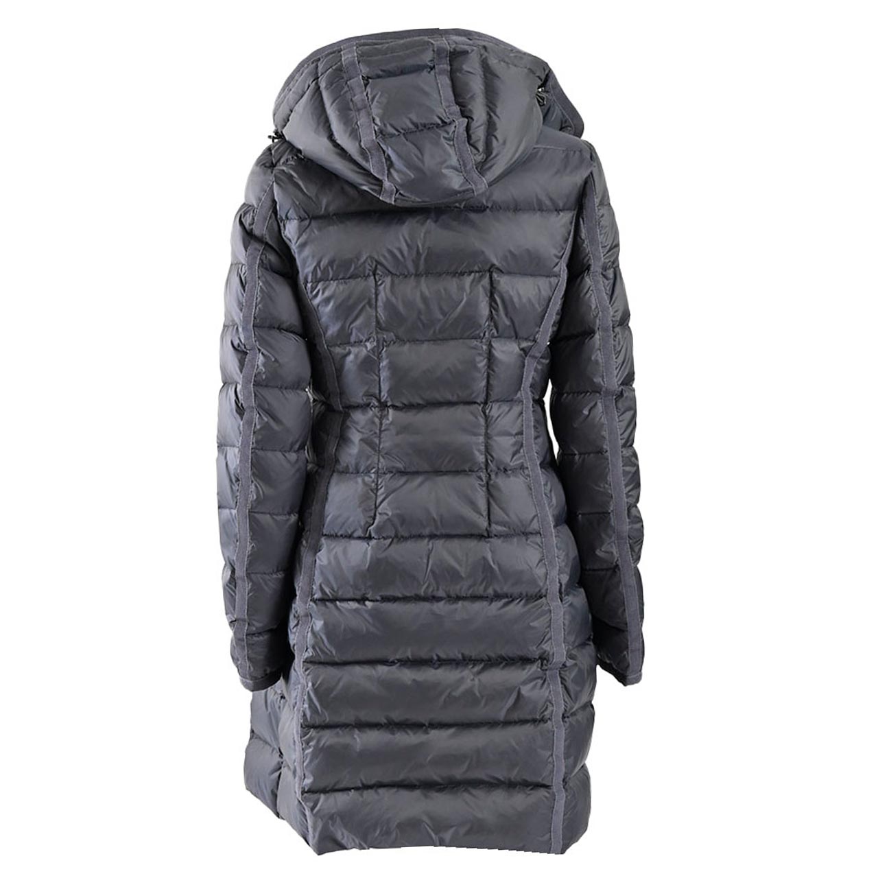 ★モンクレール MONCLER ダウンコート HERMINE 906 グレー レディース