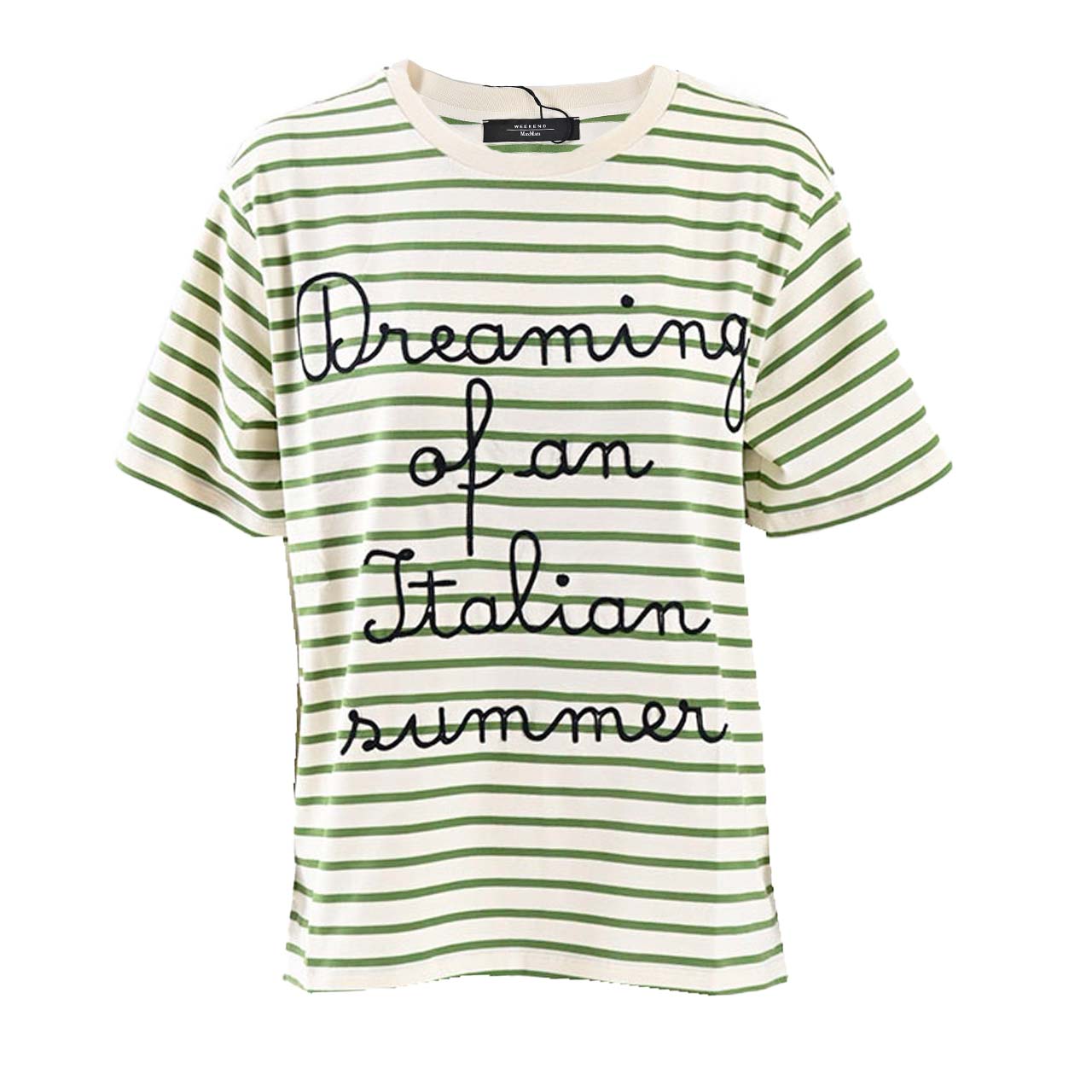 ★ウィークエンド マックスマーラ WEEKEND MAXMARA Tシャツ OLGA 5971042600 003 グリーン 2025SS レディース