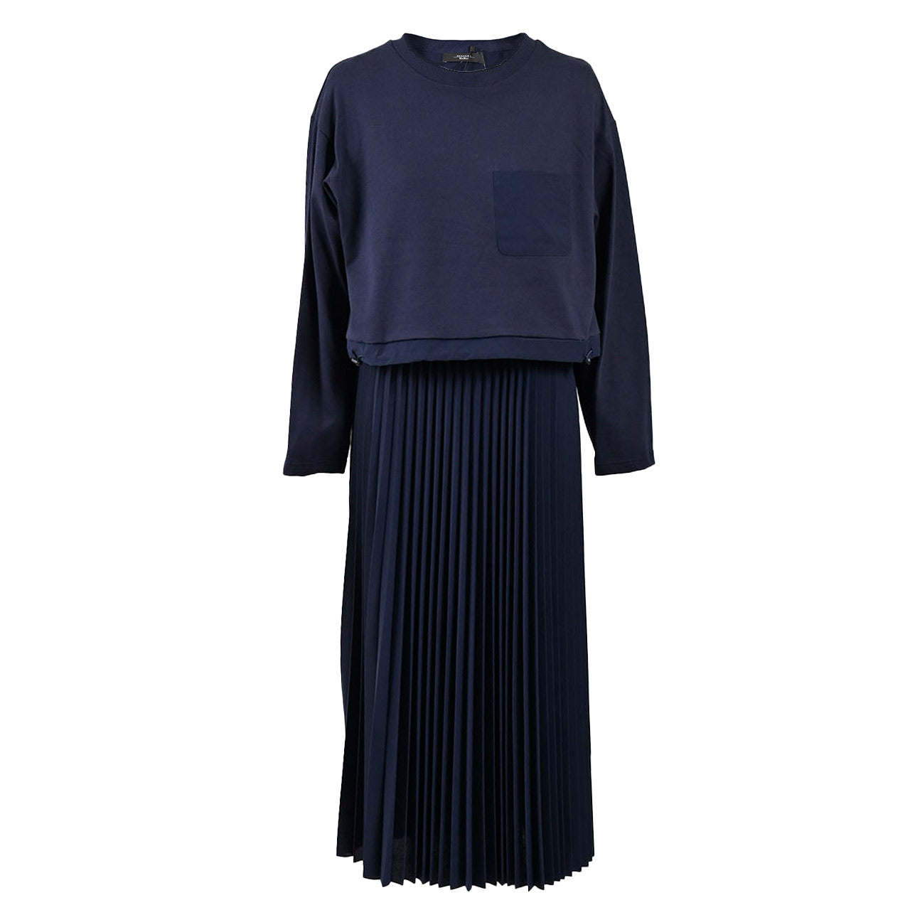 ★ウィークエンド マックスマーラ WEEKEND MAXMARA ワンピース 5621021600 SCATOLA 001 ネイビー 2025SS レディース
