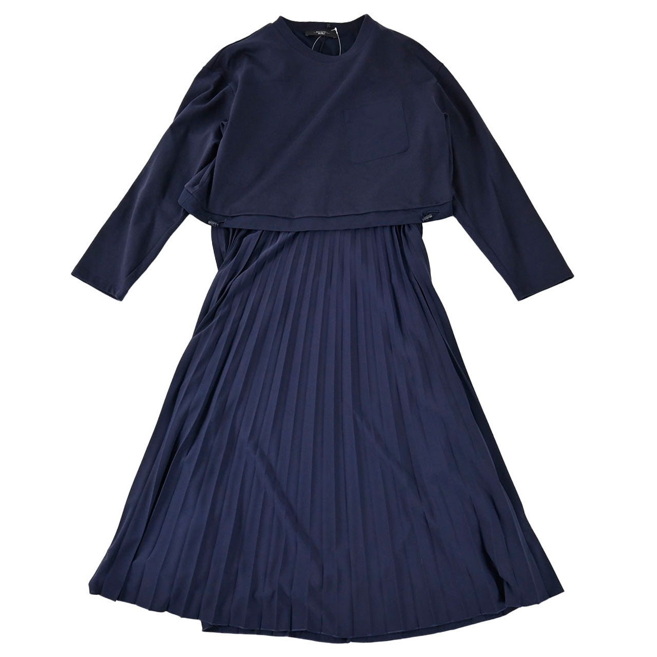★ウィークエンド マックスマーラ WEEKEND MAXMARA ワンピース 5621021600 SCATOLA 001 ネイビー 2025SS レディース